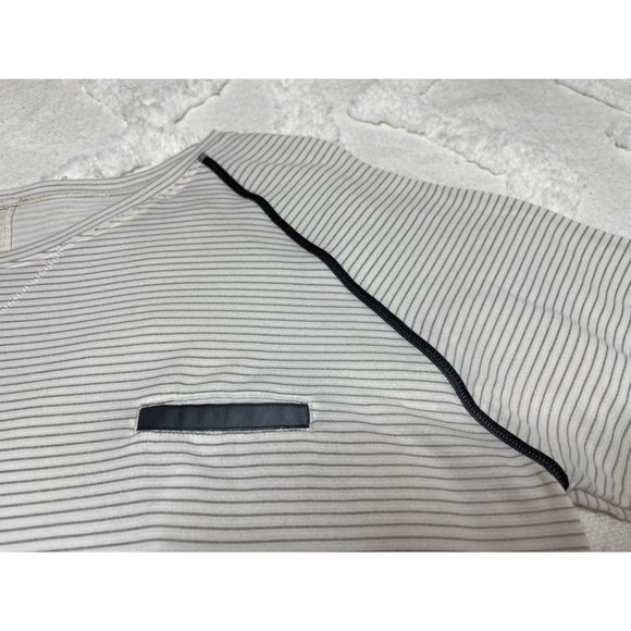 lululemon athletica Gray Striped Long Sleeve Tee - Picture 3 of 8